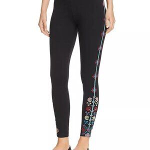 Johnny Was Clover Embroidered legging